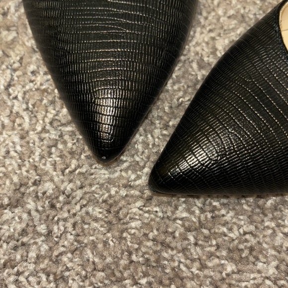 Nine West Black Heels pointed toe pumps - Picture 2 of 6
